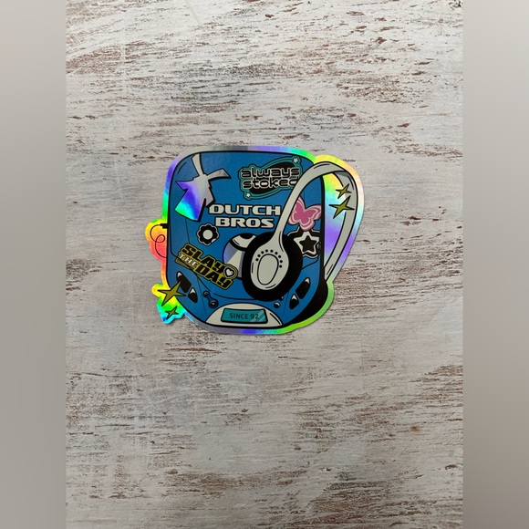 💙✨ Dutch Bros Sticker - Picture 3 of 4